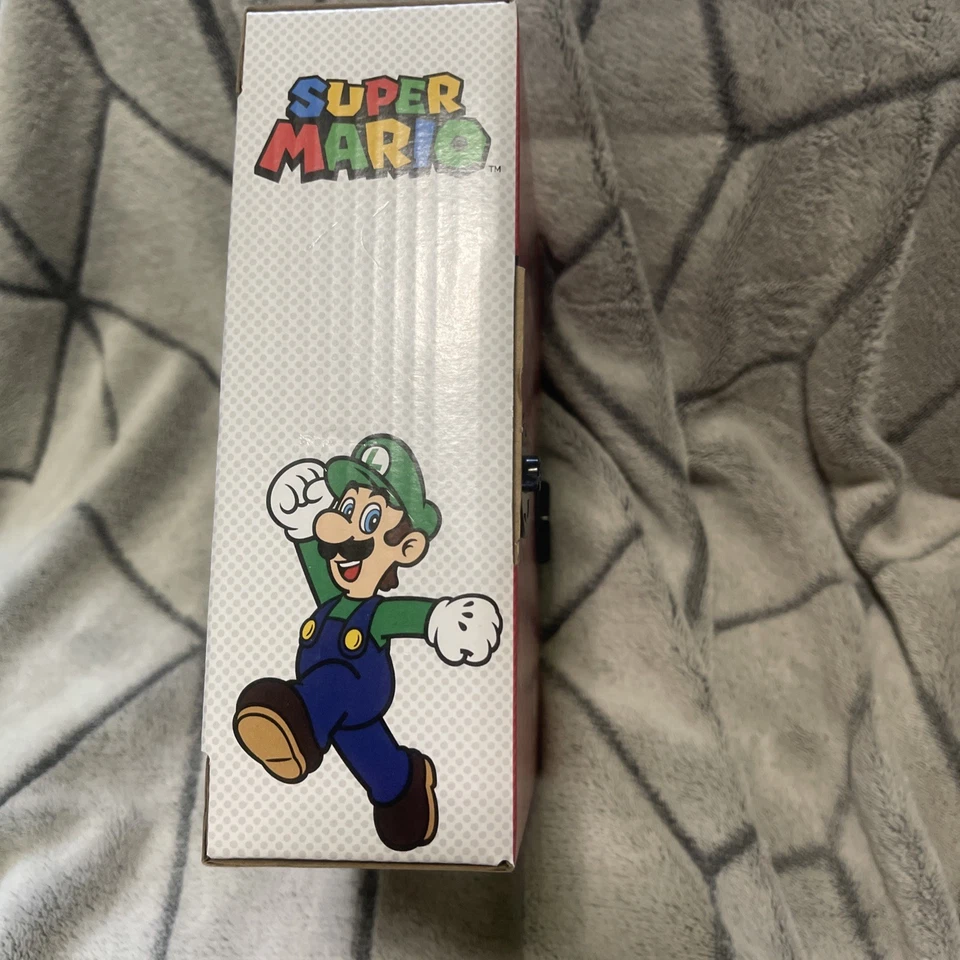 NEW Super Mario Alarm Clock Analog Display Twin Bell Alarm- Nintendo - Image 2 of 3