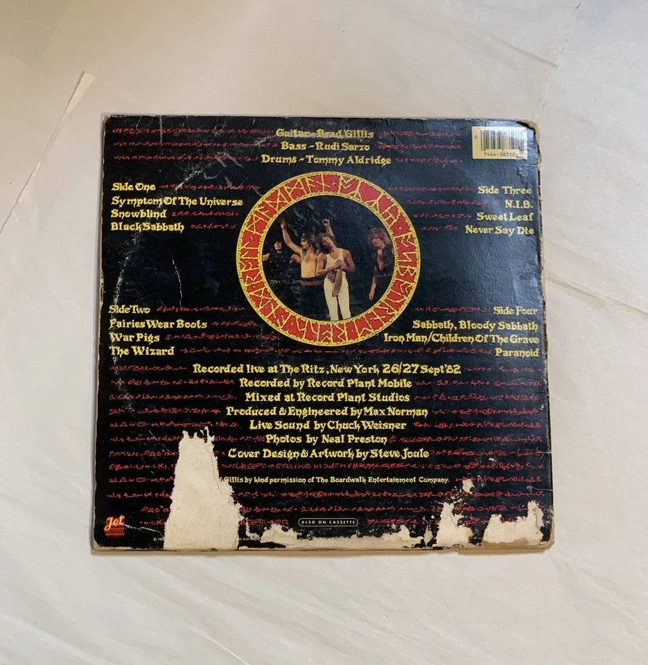 Ozzy Osbourne - Speak of the Devil - Vintage Vinyl Record LP Album (2 Record Set - Image 2 of 4