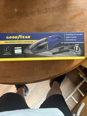 Goodyear High-Powered Compact car vac