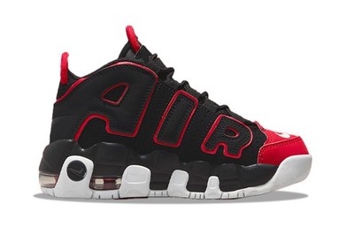 Nike Air More Uptempo Mid Red Toe - FB1343-001 | eBay