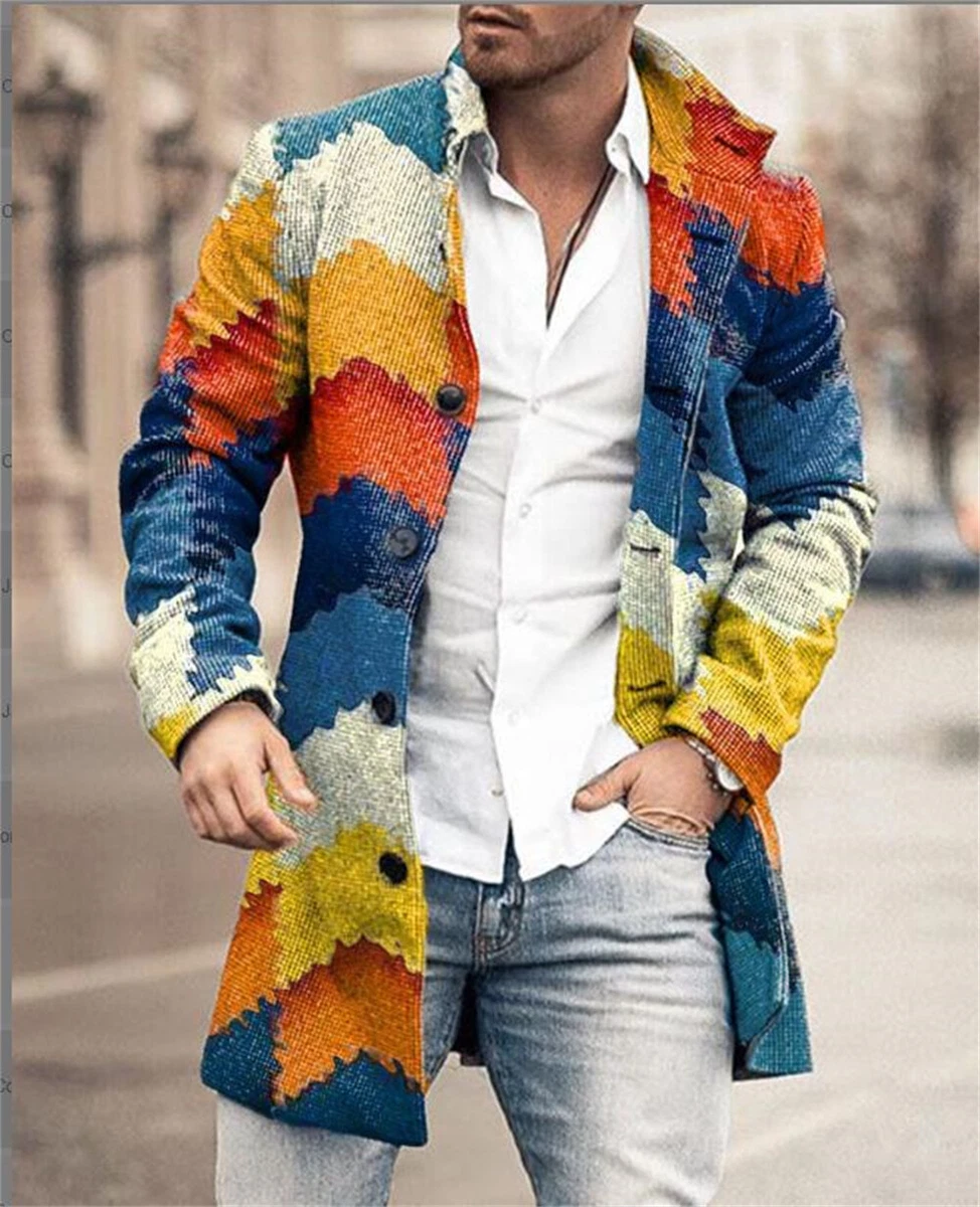 Cardigan trench coat clearance mens