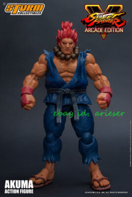 Storm Collectibles 1/12 Akuma Gouki Retro Version SF 5 In
