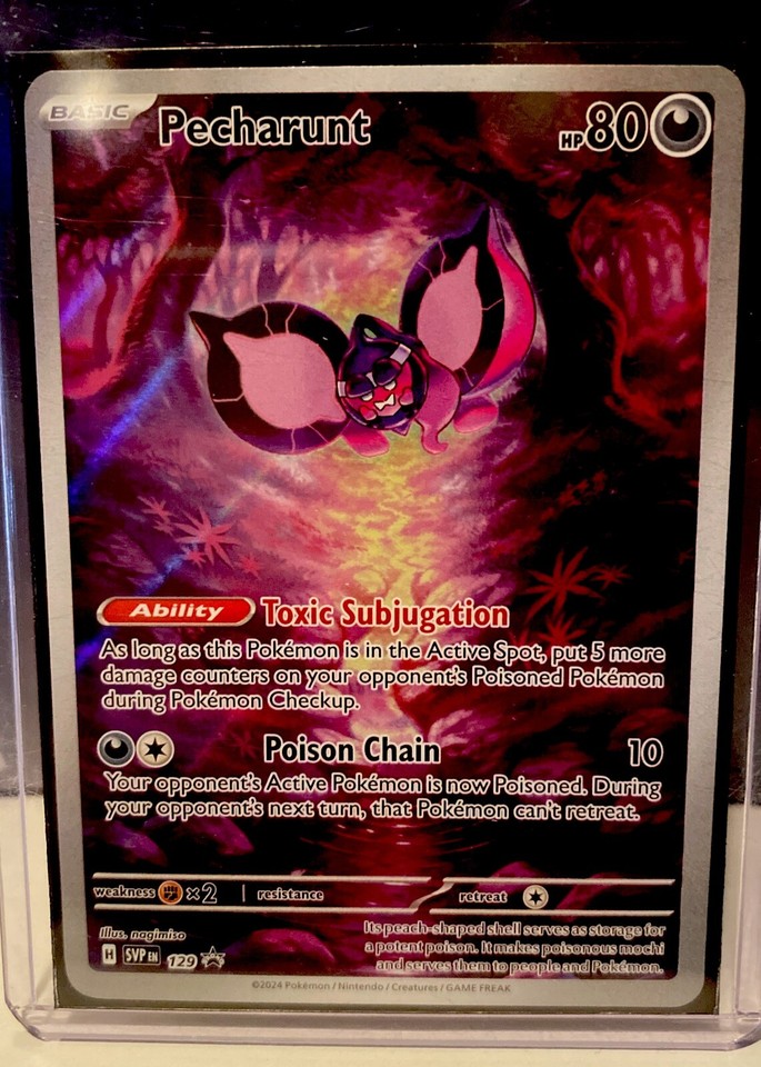 Pecharunt SV129 Scarlet & Violet Promos Holo Promo Pokemon Center