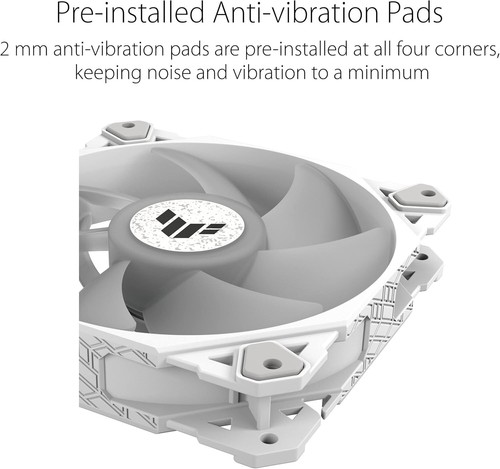 TUF Gaming TF120 ARGB White Edition 3-Pack Fans for Ultimate Cooling Performance - Picture 9 of 9