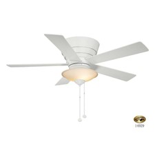 New Hampton Bay Littleton White Finish 42 Ceiling Fan For Sale Online