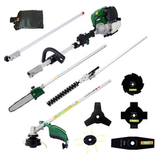 9 in 1 Multi-Functional Trimming Tool 4-Stroke with Pole Saw String Trimmer 38CC