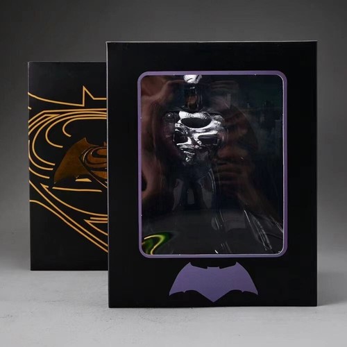 Liga de la Justicia Batman Estatua LED 20 cm Superhéroe Coleccionable Figura de Acción Juguetes - Imagen 9 de 9