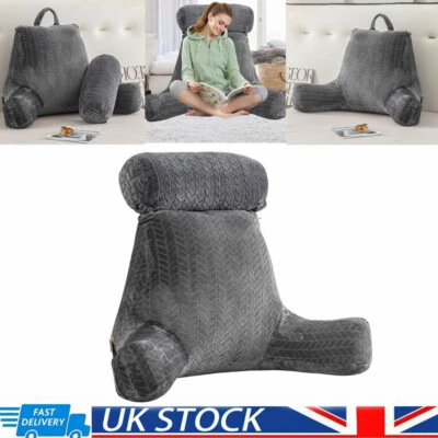 Reading Pillow For Bed Back Rest Lumbar Support Arm Seat Cushion Lounger 65x85cm