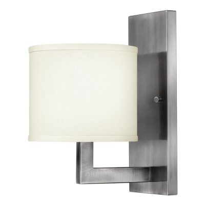 Weiß Nickel Moderne Wandleuchte Leuchter 1x100W/E27 17,1x30,5 [cm]