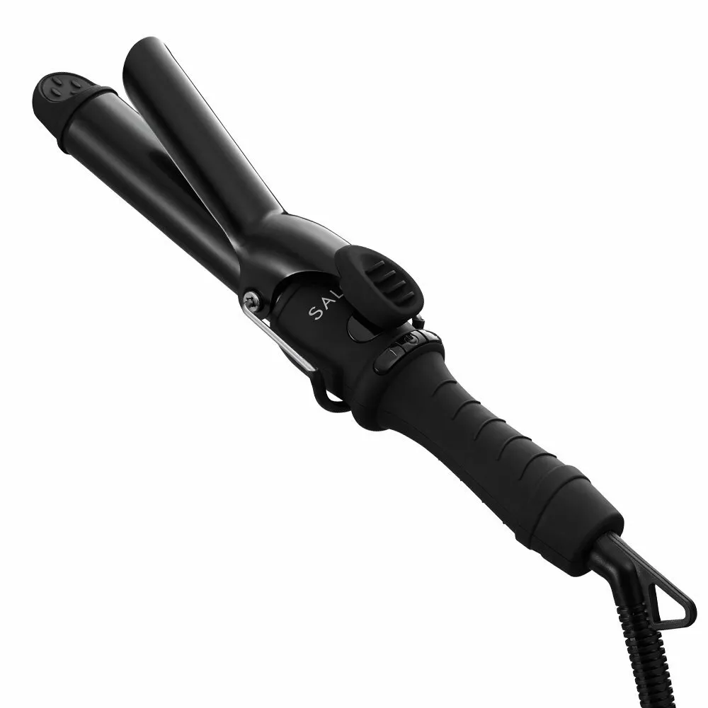 SALONIA mini ceramic curling hair iron SL-011CB black 49926 JAPAN