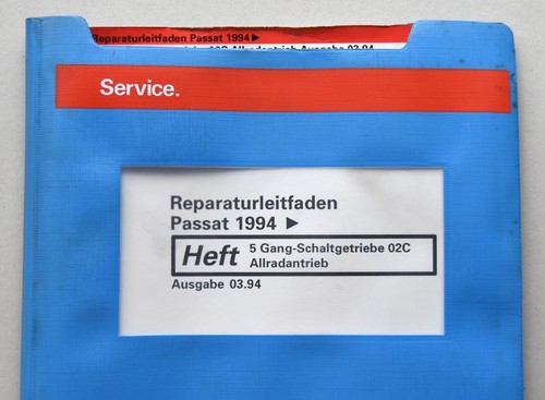 VW Passat 3A (B4), 5 Gang-Schaltgetriebe 02C Allradantrieb, Reparaturleitfaden
