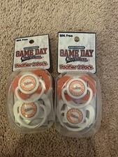 NCAA FLORIDA GATORS GAME DAY OUTFITTERS PACIFIERS -2 PACK of 2 Total 4 Pacifiers