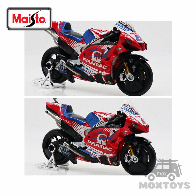 1:18 Maisto Ducati Pramac Racing Moto GP 2021