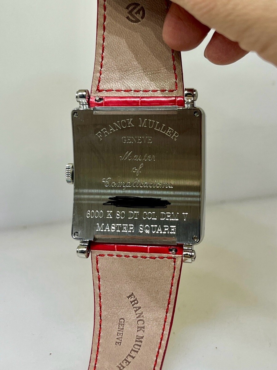 Franck Muller Master Square Color Dreams Stainless Steel Automatic