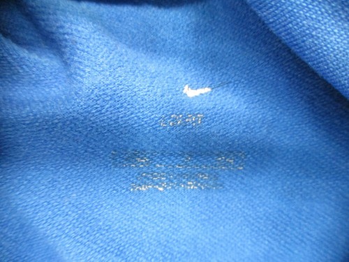 Nike TEAM Size S (8) Boys Blue Turtle Neck Warm Long Sleeve Athletic Top 937 - Picture 8 of 10