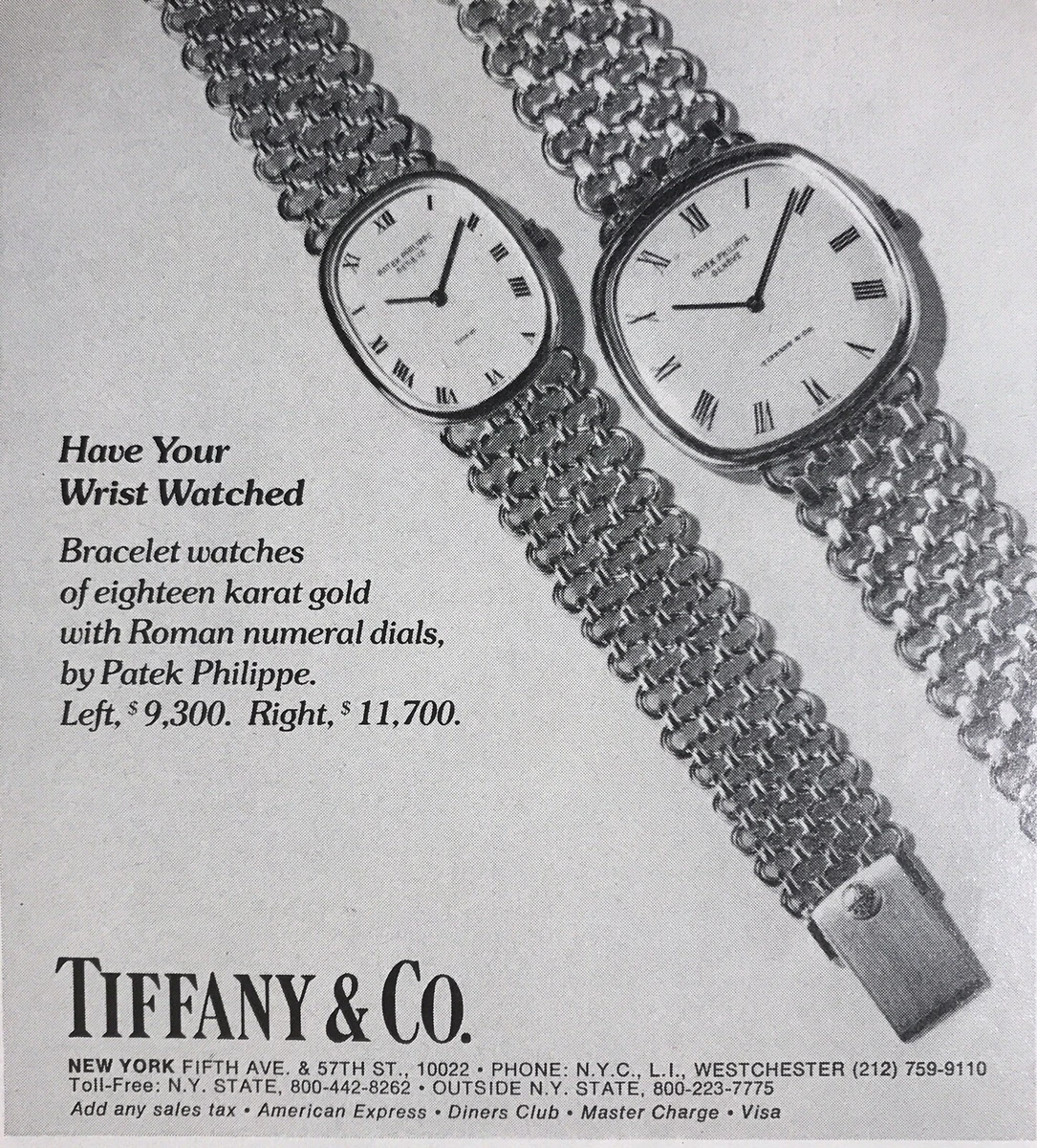 Tiffany watches used cheap