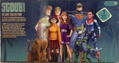 SCOOB! Deluxe Collection 7 Pack Figures Scooby Doo Shaggy Muttley