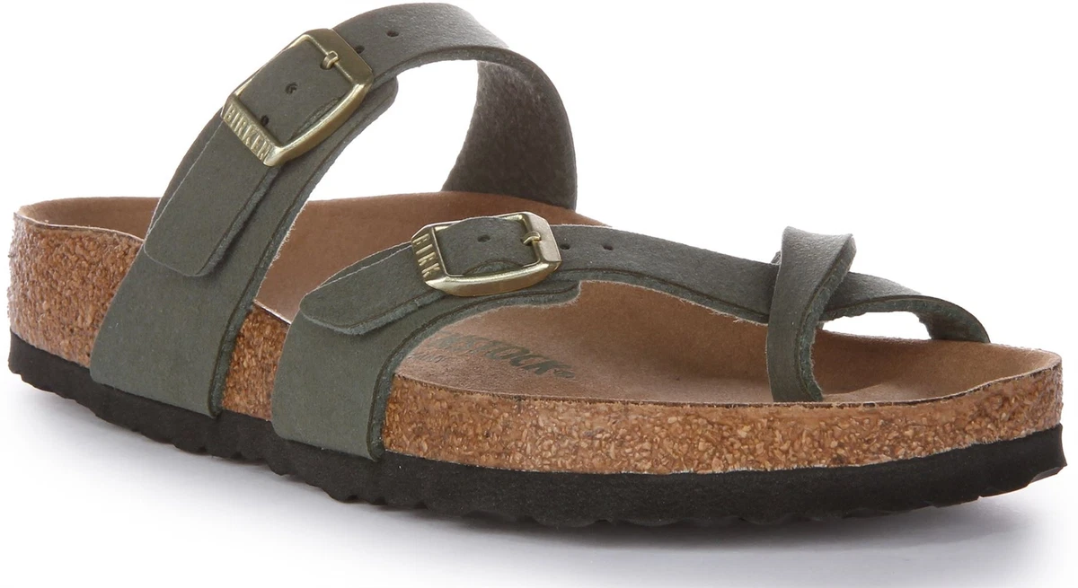Birkenstock Mayari Vegan Womens Anatomic Eva In Olivegreen Regular US 5 10
