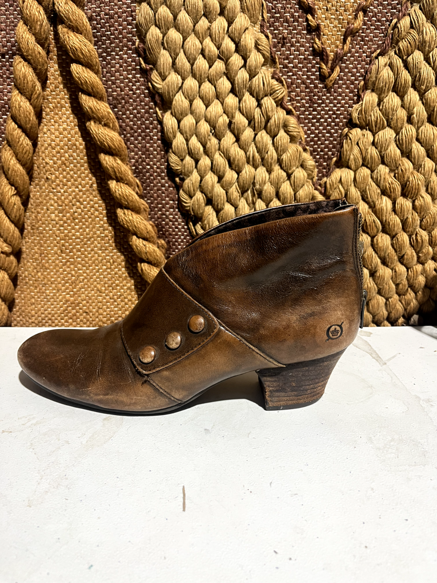 casual boots born mens boots with zipper