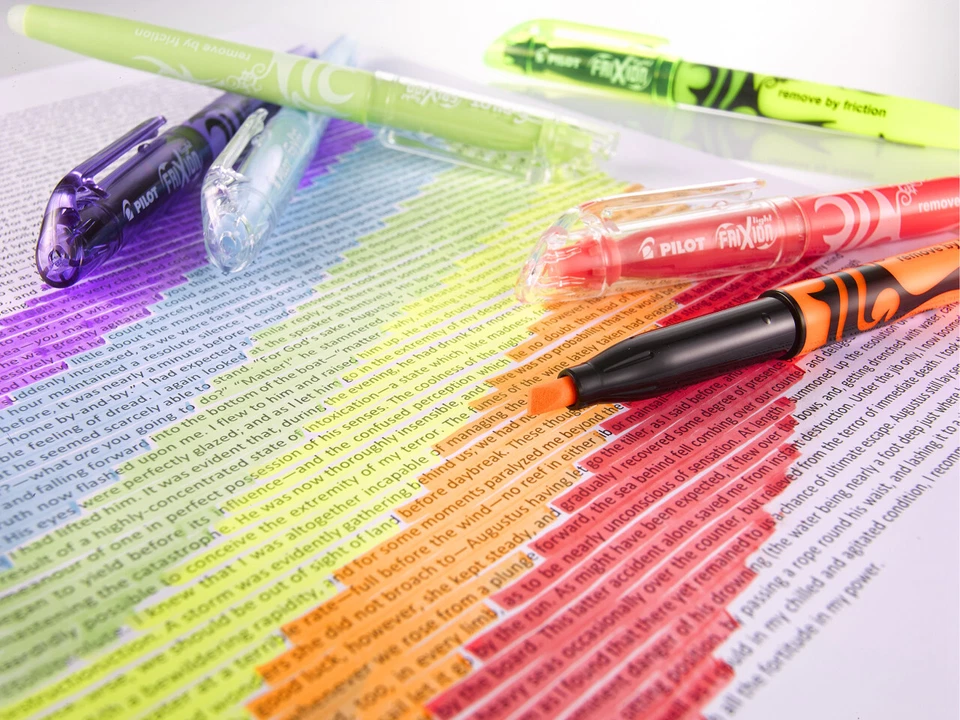 Pilot FriXion Light – Radierbarer Textmarker !!!ALLE FARBEN WÄHLBAR!!! - Bild 4 von 4