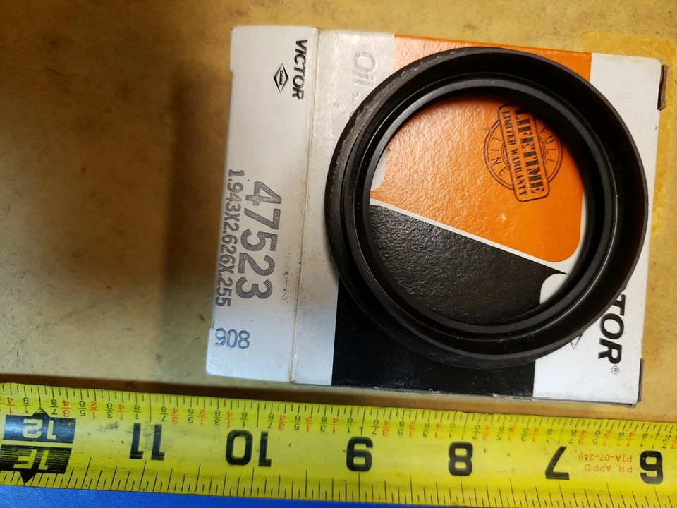 SELLO DE RUEDA NUEVO VICTOR 47523 - SELLO INTERIOR DE RUEDA DELANTERA ¡ENVÍO GRATUITO! Foto 2 de 4