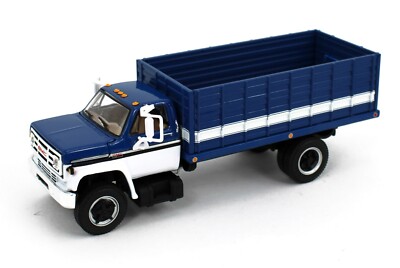 2023 1:64 DCP *BLUE & WHITE* GMC 6500 GRAIN TRUCK Single-Axle NIB