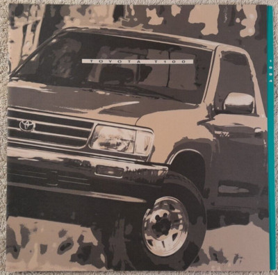 1994 Toyota Pickup Truck T100 T 100 Dealer Sales Brochure Flyer