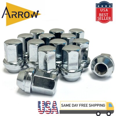 20x Chrome 1.8'' Tall M14x1.5 OEM Factory Style Lug Nut 7/8'' Fit Buick &Cadillac