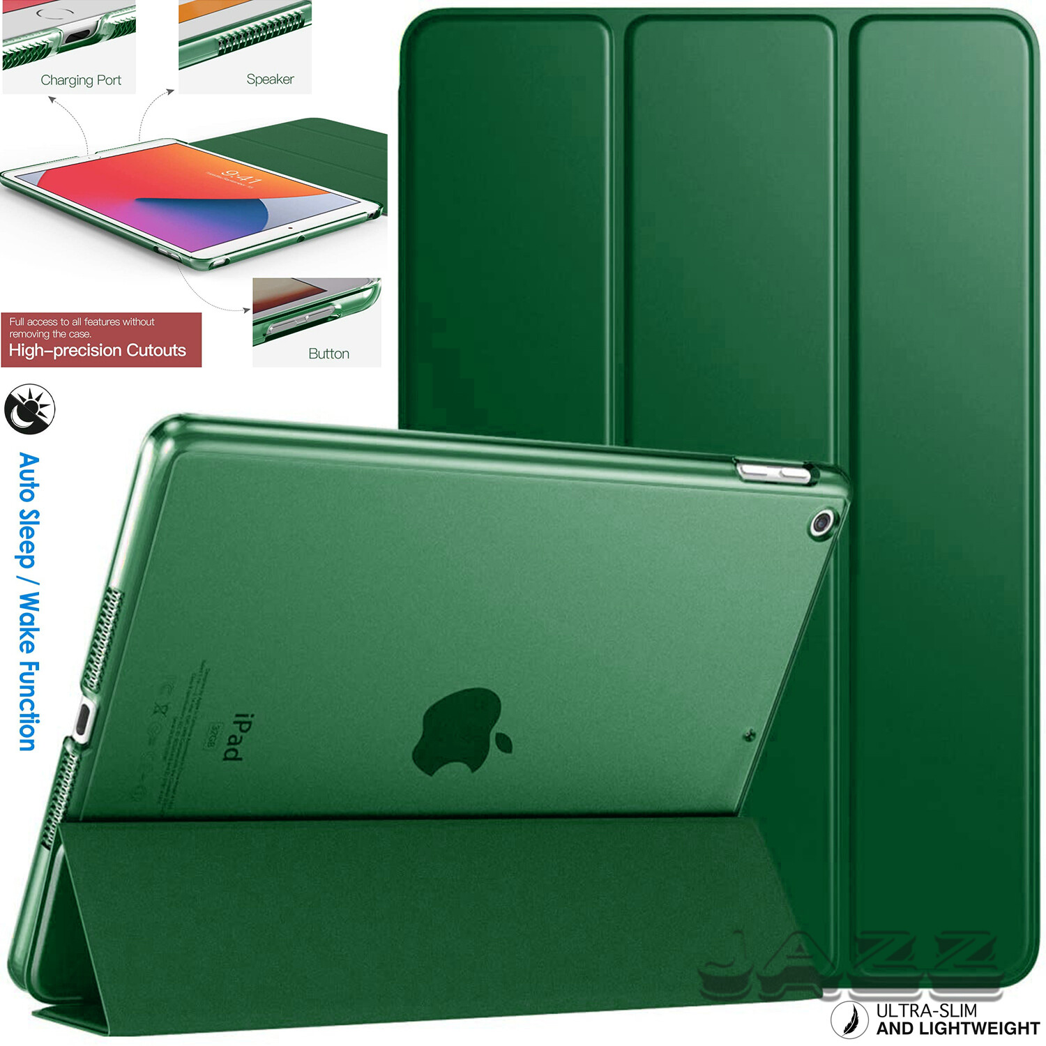 Leather Smart Case For iPad Pro Mini 10th 9th 8th 7th 6th 5th 4th 3rd