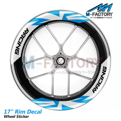 S09 17'' Rim Sticker Strip Tapes Vinyl Decal For Buell XB12X XT Ulysses