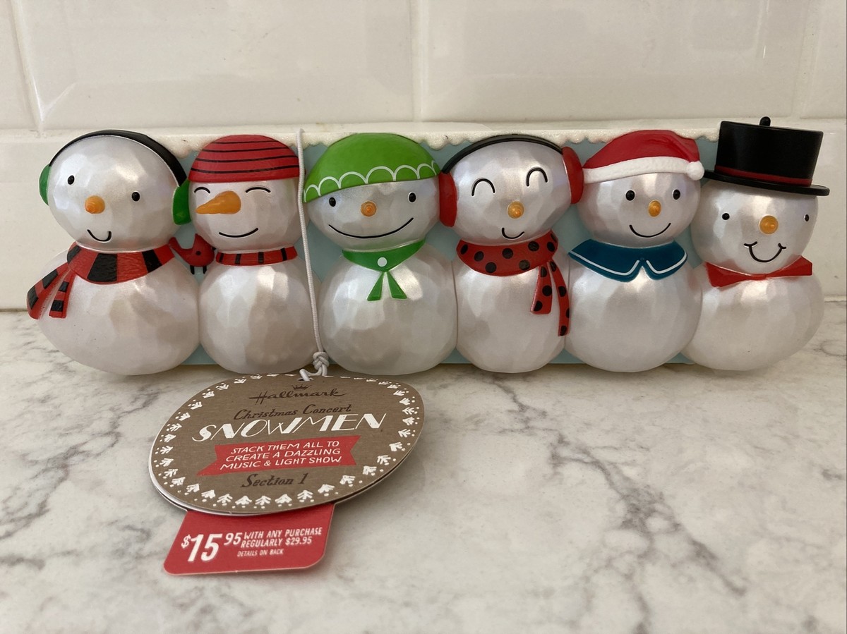 Hallmark Christmas Concert Snowmen Section 1 2014 | eBay