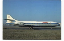 Postcard Airline TURKOL Caravelle 3 F-BUFH Limited Edition AUC1.