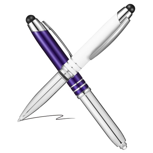 2PCS Touch Screen Ballpoint Pen Tablet Stylus Journal Pens Professional - 第 1/12 張圖片