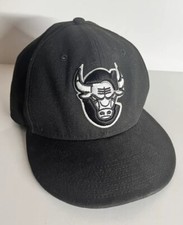 Chicago Bulls Snapback Cap New Era 9Fifty Hat Black White Logo NBA