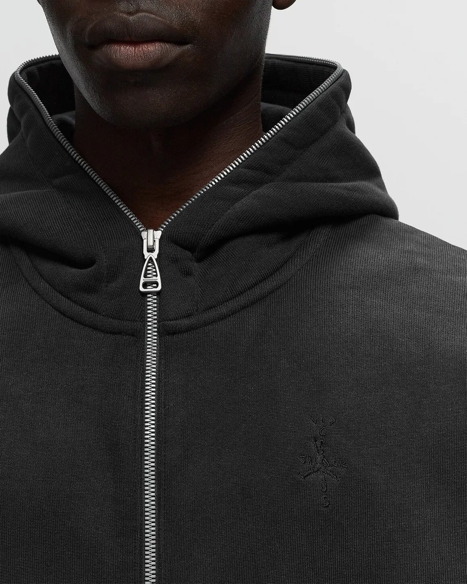 【激レア】Jordan TravisScott Full-Zip Hoodie Jordan x Travis Scott Full-Zip Hoodie Black Men's - SS24 - US