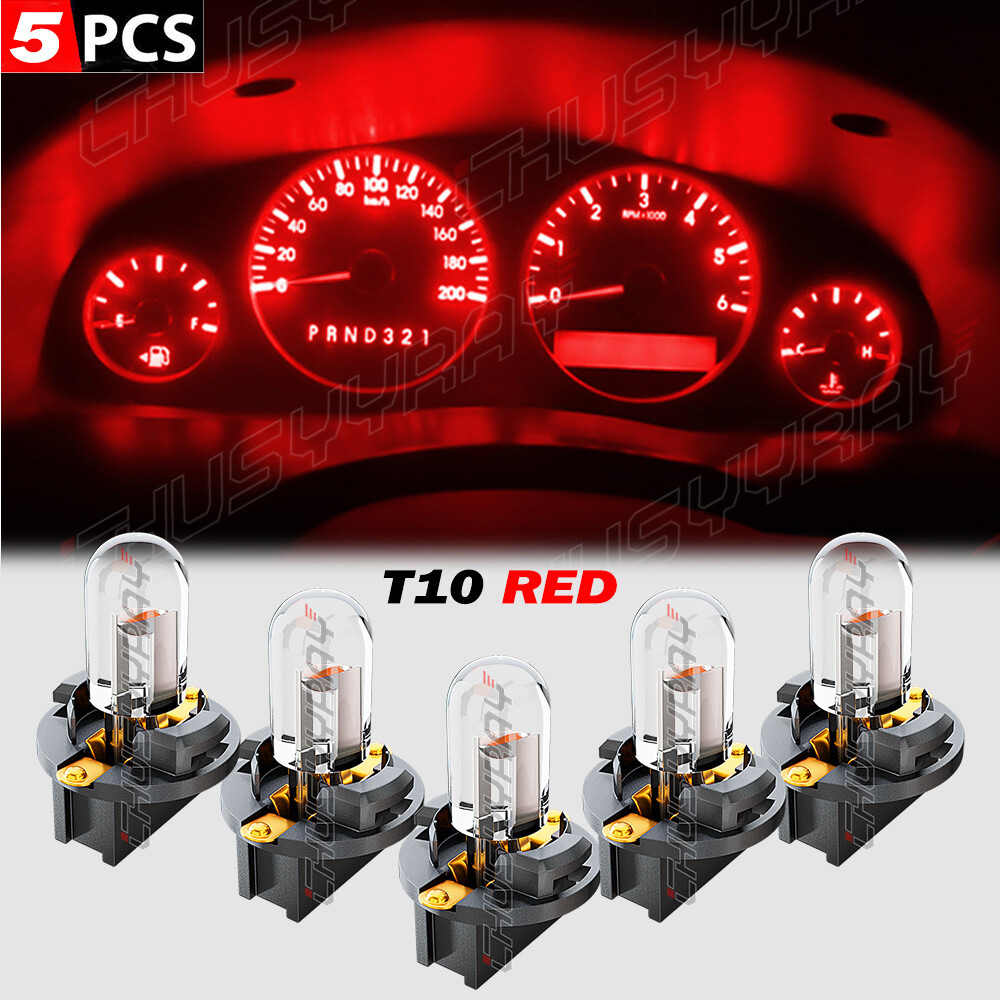 50Pcs Red 3-SMD LED Speedometer Instrument Gauge Cluster