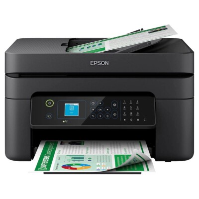 EPSON WorkForce WF-2935DWF 4in1 Tinten Multifunktionsdrucker schwarz bis 600 Sei