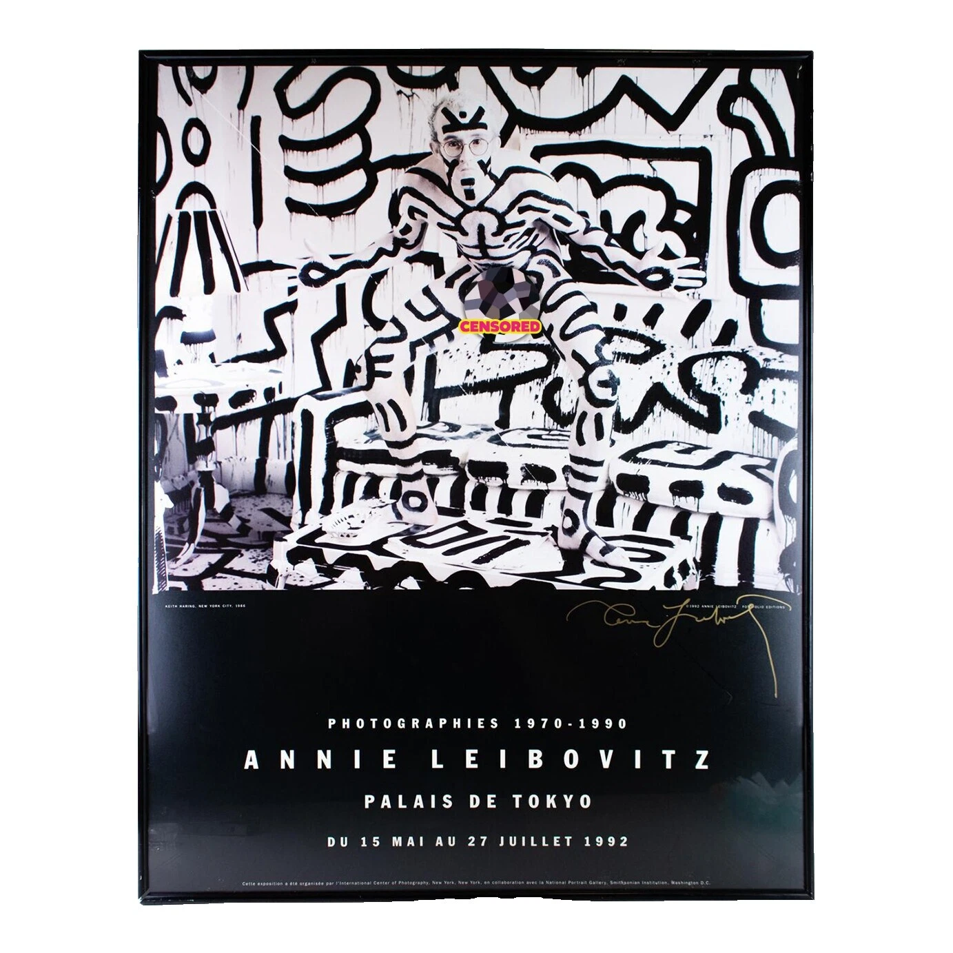 Keith Haring Signed Art Posters