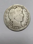 1904 O Barber Quarter CHEAP !!!