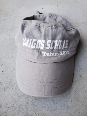 Amigo's Schule Tulum Mexico 2018 Adjustable Hat Cap 213