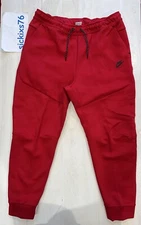 Nike Sportswear Tech Fleece Men's Joggers Pants 'Gym Red' Size 2XL [CU4495-687]