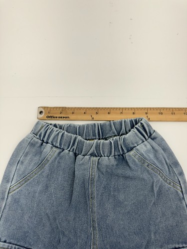 Shein Blue Denim Elastic Waist Pants Boys Size 6Y - Picture 4 of 5