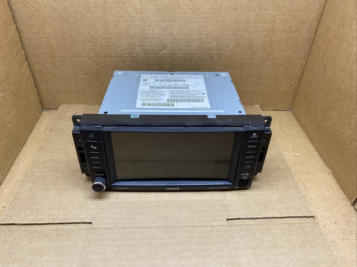 07-14 Dodge Chrysler Jeep High Speed Radio CD DVD MYGIG RBZ