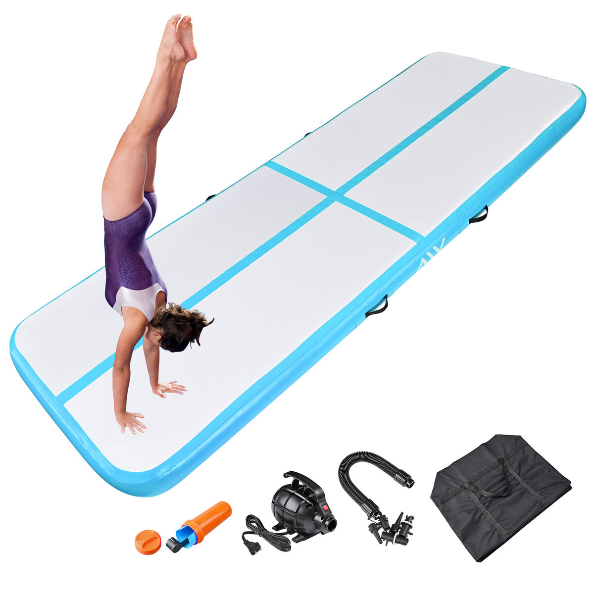 Hot Selling Blue And White Gymnastics Air Tumble Track 