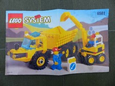 LEGO System 6581 Dig n` Dump Baustellenfahrze...