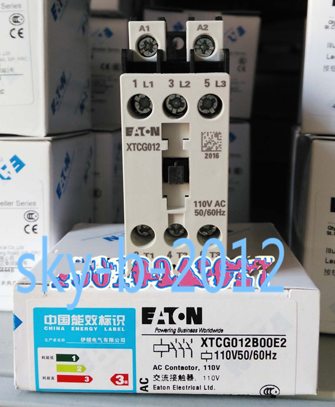 1 PCS NEW IN BOX EATON MOELLER Contactor XTCG012B00E2 AC110V