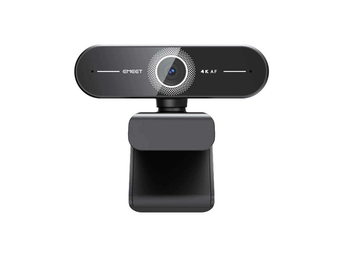eMeet SmartCam C60E Ultra HD 4K/2K/1080P Webcam with Auto Focus Black
