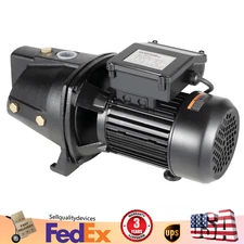 3/4HP Well Jet Pump Self-Priming Shallow Water Pump with Pressure Switch 550W