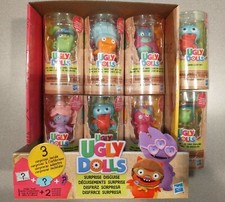 Complete Set of Ugly Dolls Surprise Disguise Figures w/ 2 extra Display Box