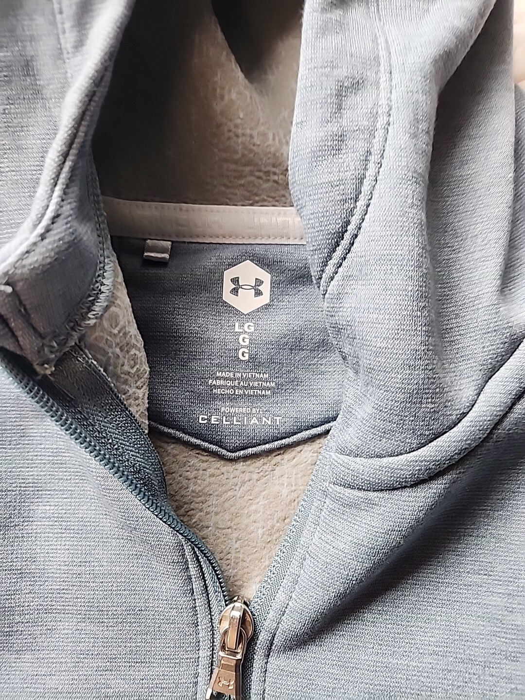 under armour Light Fleece Jacket With Hood